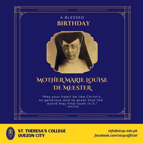 mother marie louise de meester|Mother Marie Louise De Meester, inspire us with your zeal for .